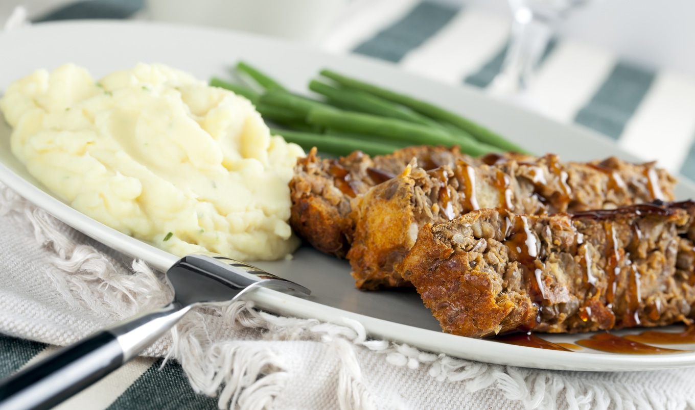 High-Protein Plant-Based Lentil Loaf