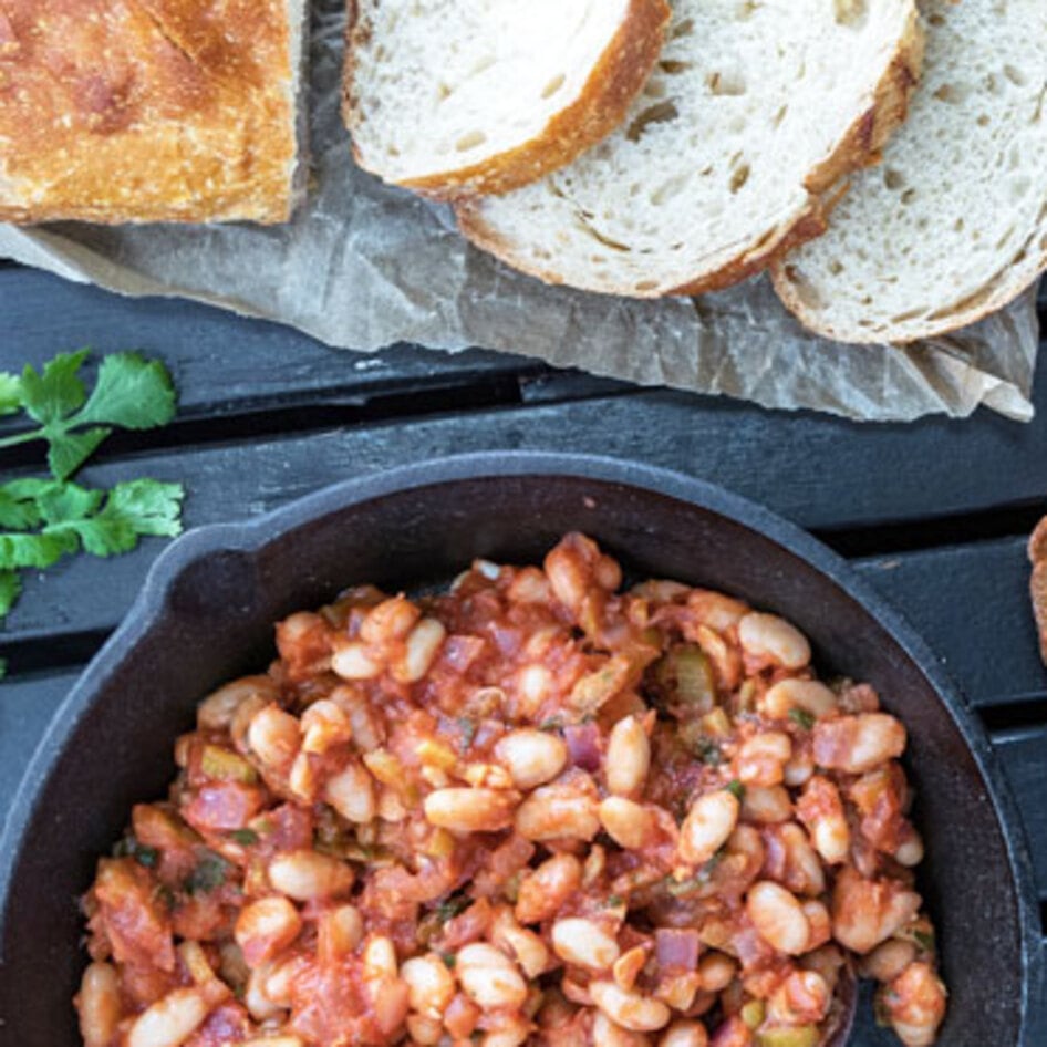 Smoky Spanish White Beans