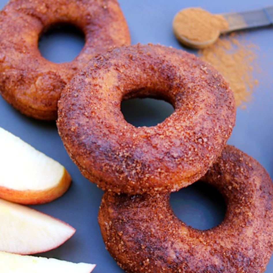Plant-Based Apple Cider Sugar Doughnuts