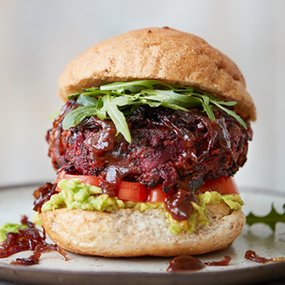 Ultimate Plant-Based Beet Burger