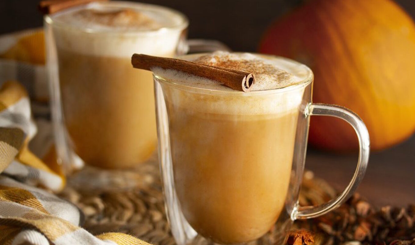 Creamy Vegan Pumpkin Spice Chai Latte