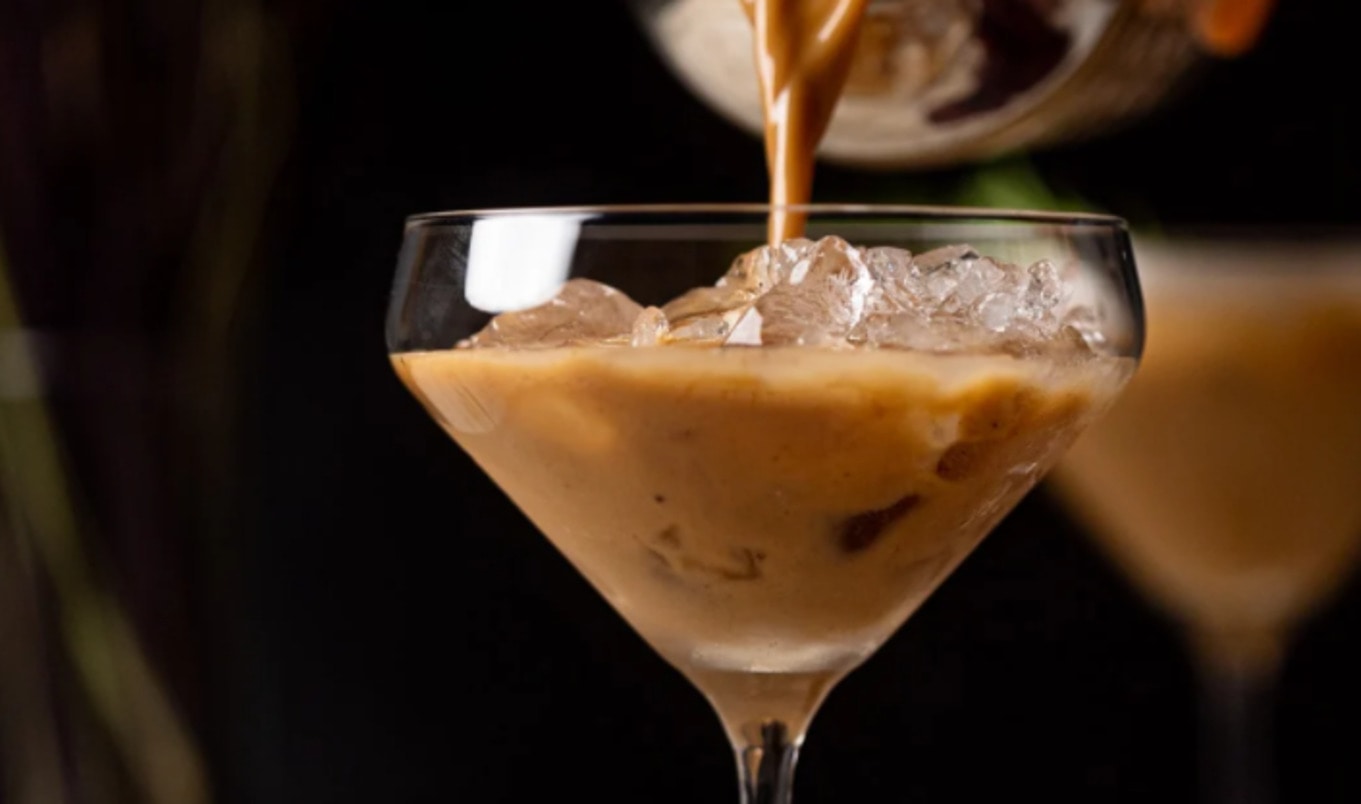 Creamy Vegan Espresso Martini Mocktail