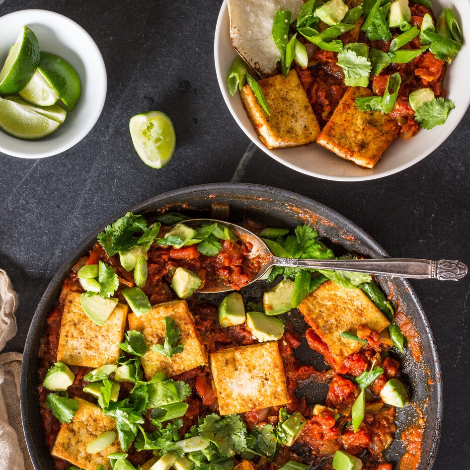 Who Needs Eggs? Tofu Rancheros With Avocado