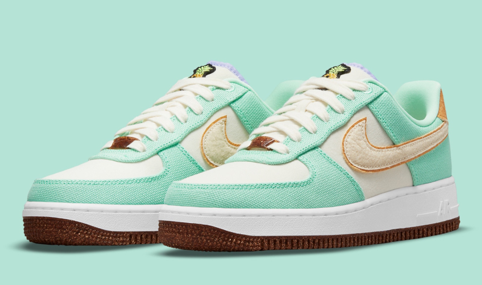 Nike’s Iconic Air Force Ones Get a Vegan Pineapple Leather Makeover
