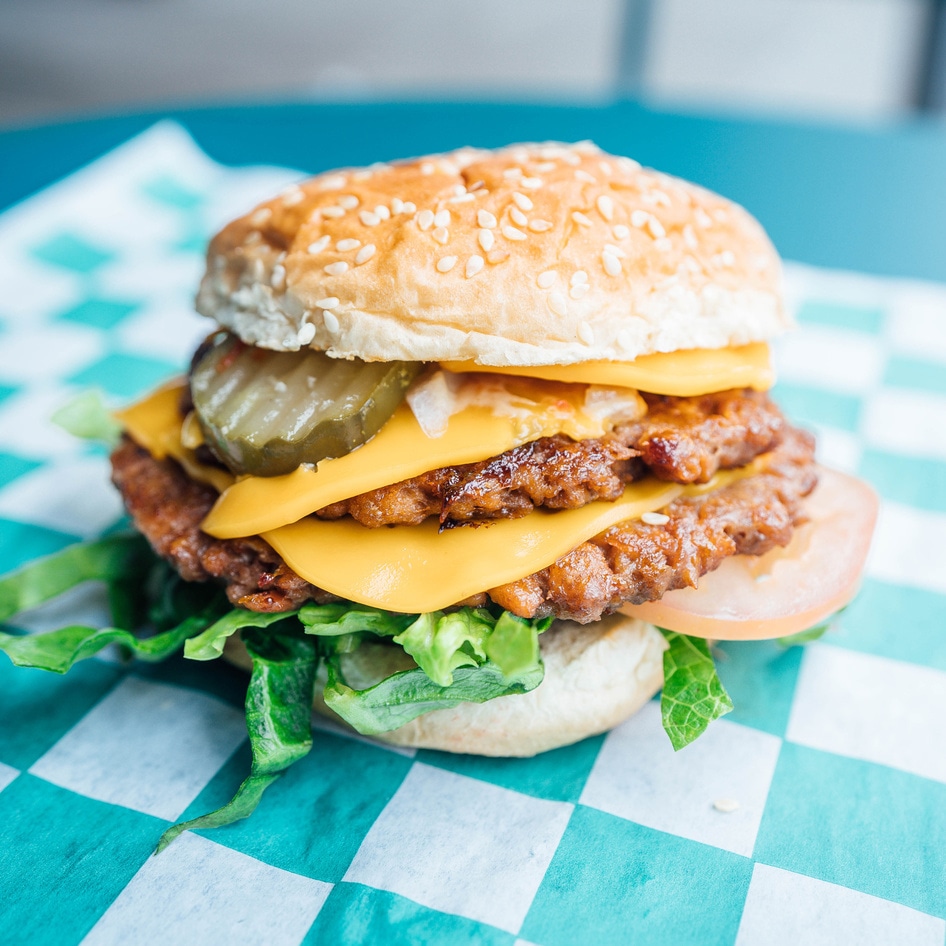 This Is Possibly the World’s First Dentist-Owned Vegan Burger Shop. And We’re Obsessed.&nbsp;