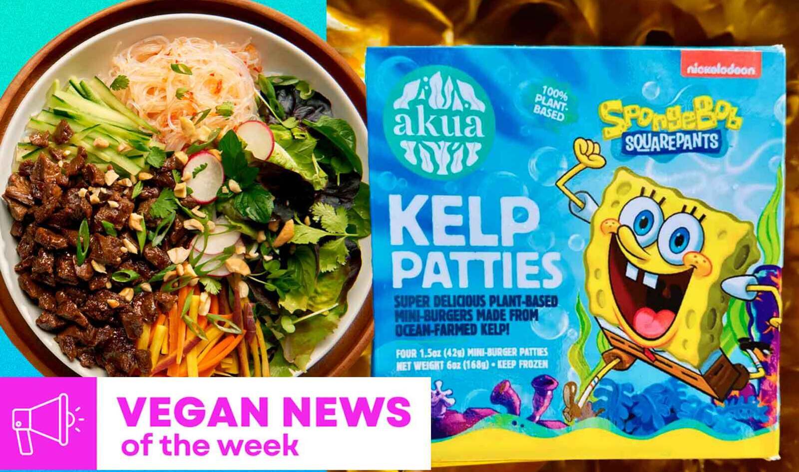 Vegan Food News of the Week: 14,000 New Spots for Vegan Steak, Krabby Patties, and More