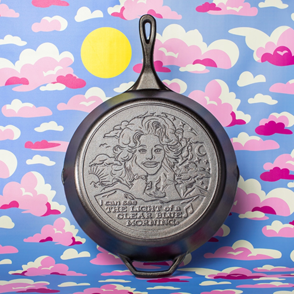 Dolly Parton's New Lodge Cast-Iron Cookware Collection Has Arrived: Turn Up the Tunes and Grab Your Favorite Southern Recipes