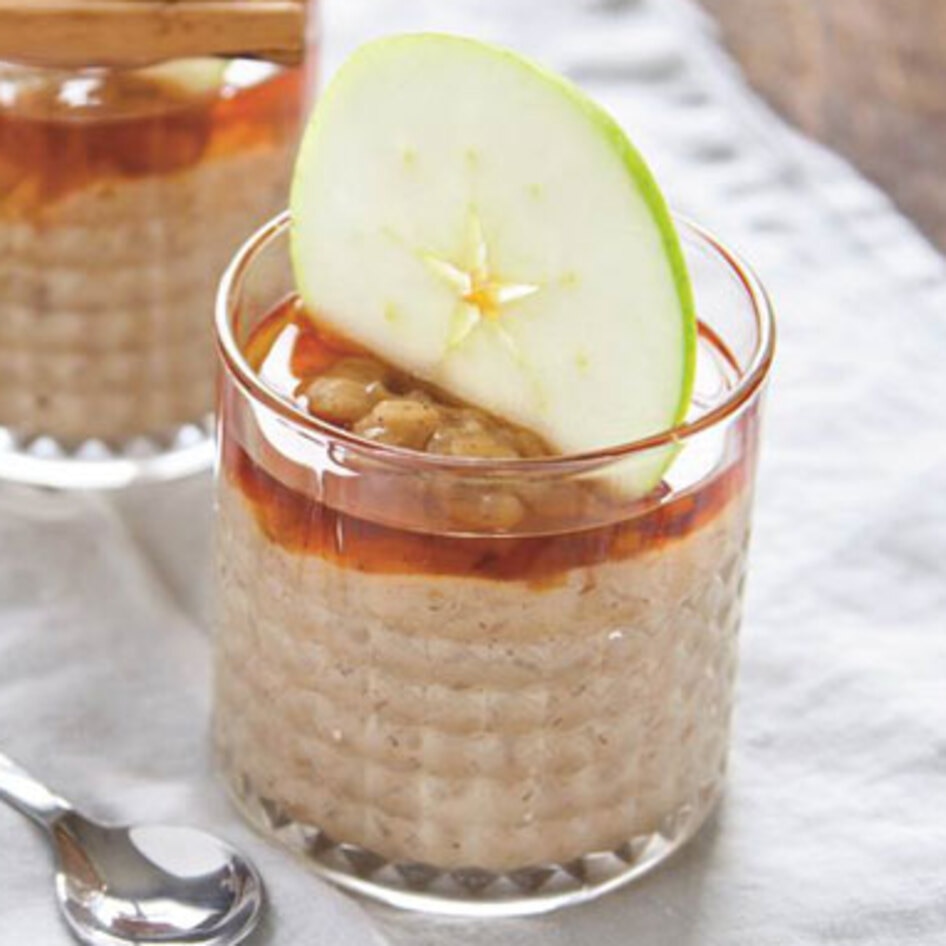 Creamy Apple Cinnamon Rice Pudding