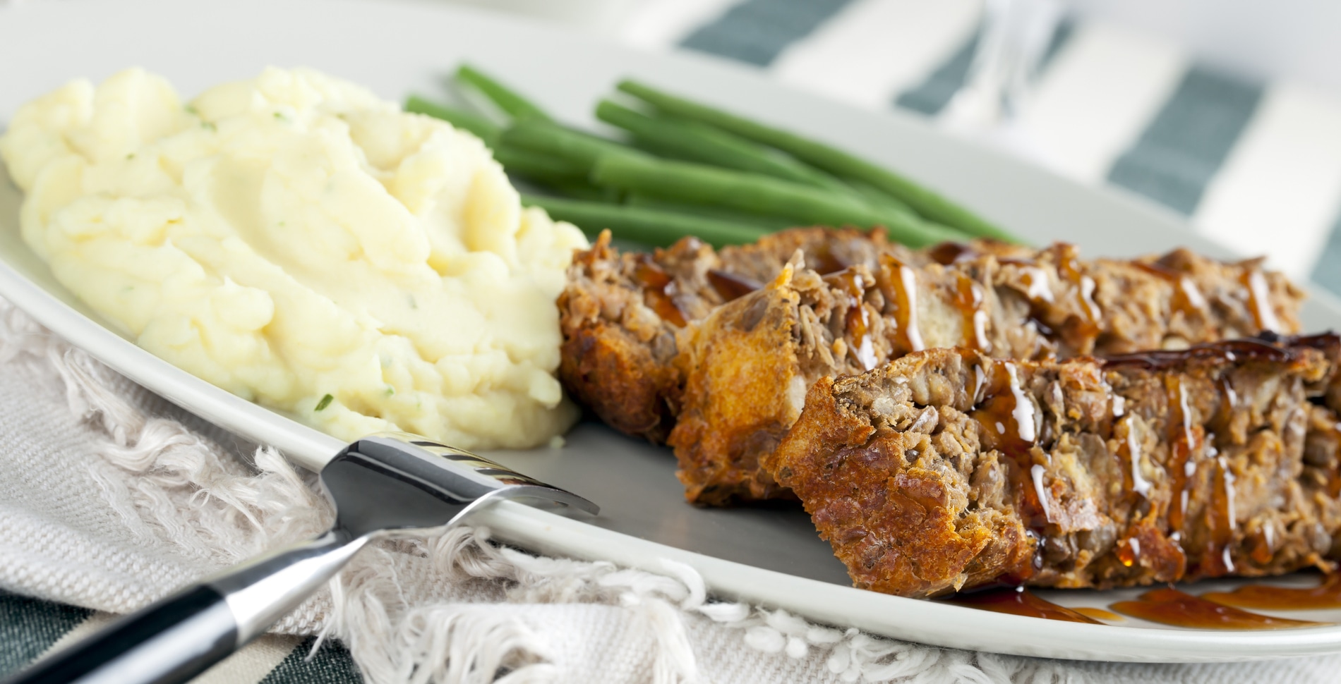 High-Protein Plant-Based Lentil Loaf