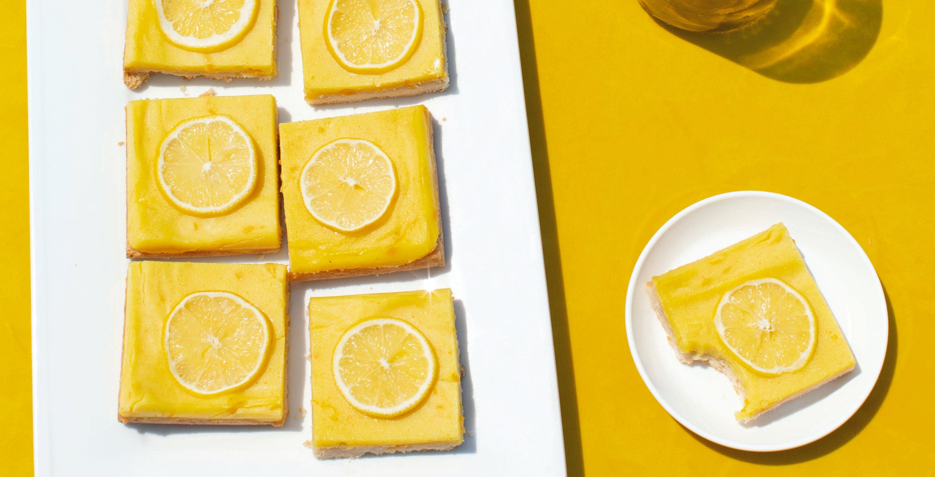Turmeric and Meyer Lemon Squares