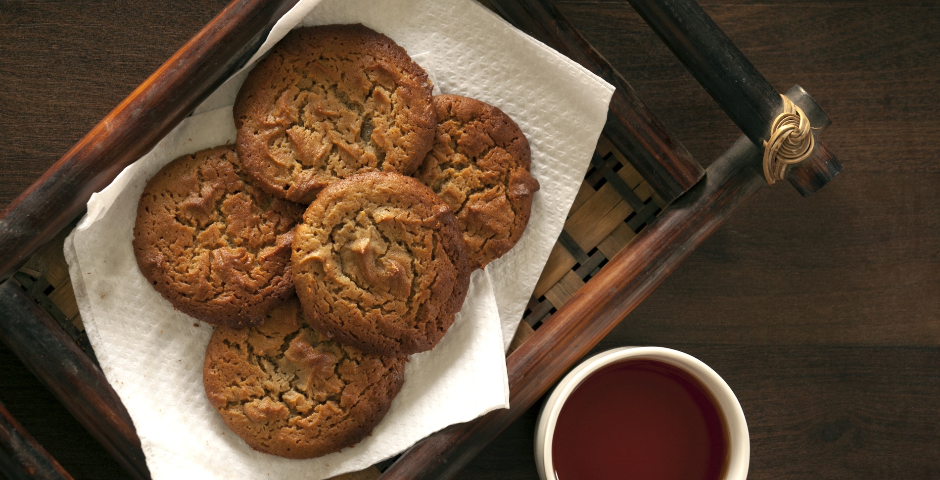 Vegan Soft Peanut Butter Cookies