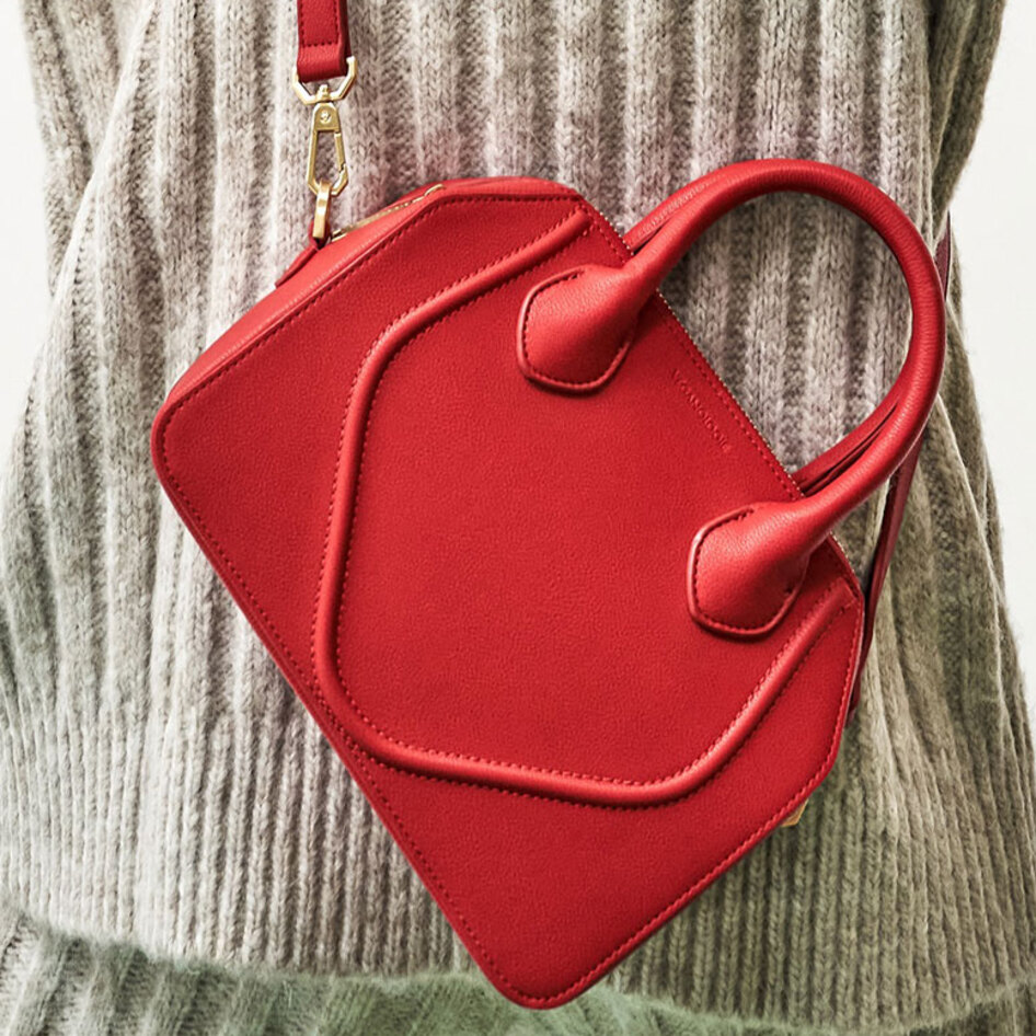 This New Fully Recycled Vegan Leather Handbag Is Made From 11 Plastic Bottles