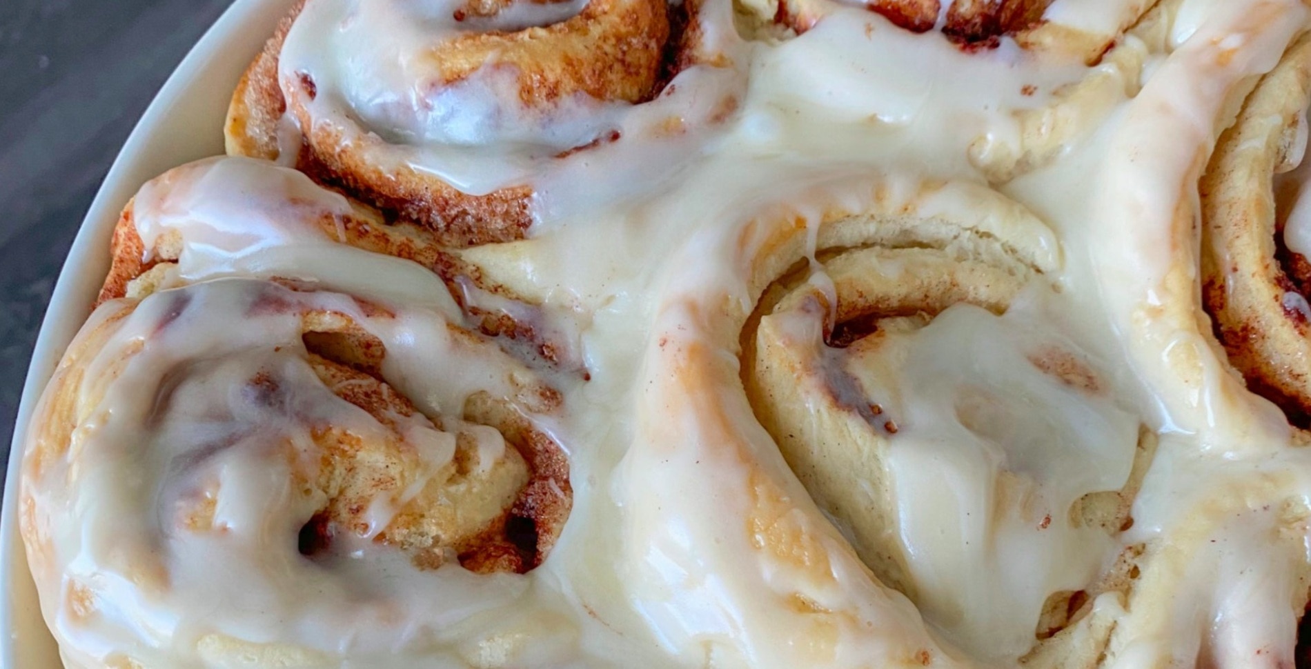 Nine-Ingredient Vegan Cinnamon Rolls With Cream Cheese Icing