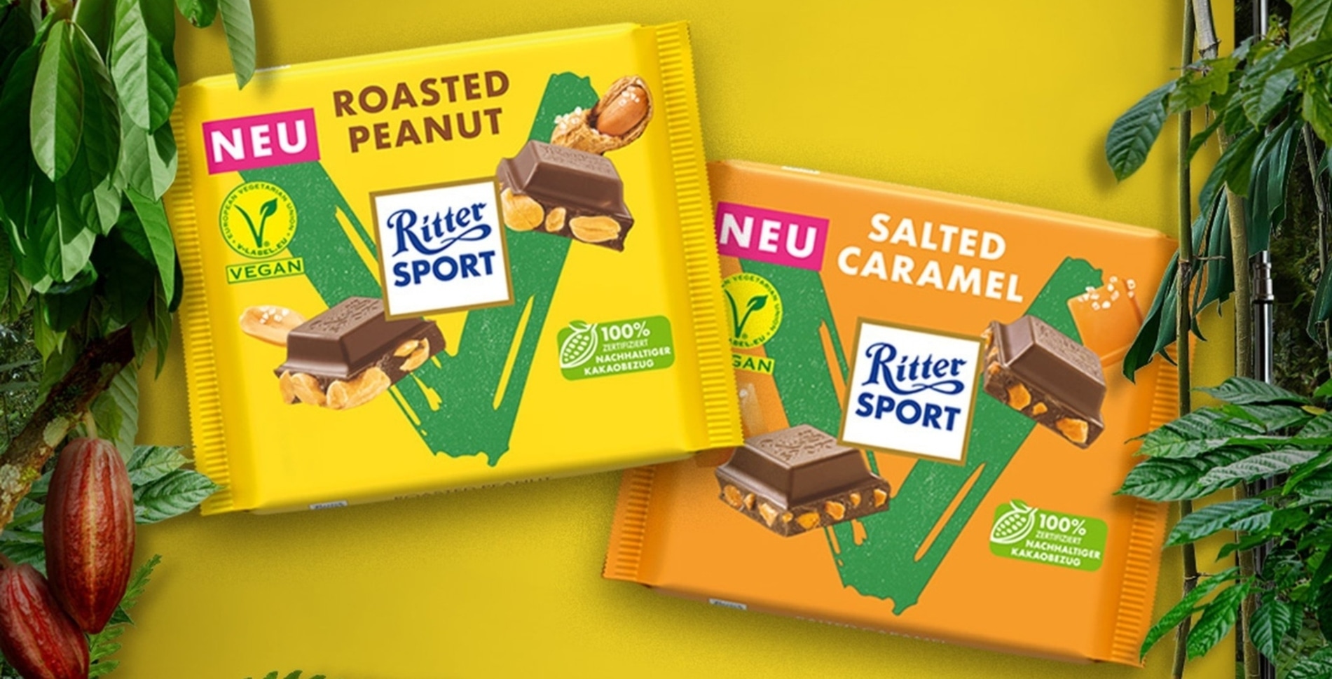 All the Vegan Chocolate Bars at Ritter Sport
