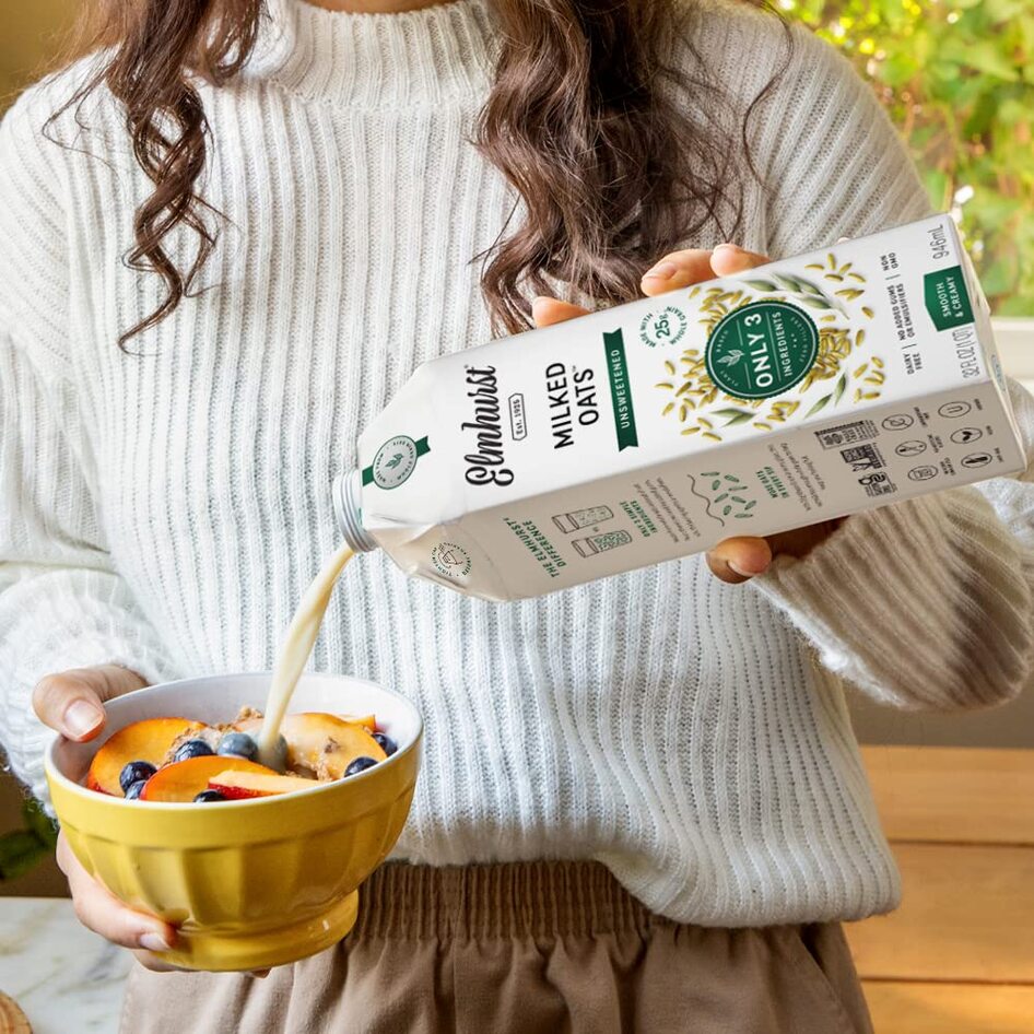 Does Drinking Oat Milk Help You Meet Your Recommended Daily Whole Grain Intake?