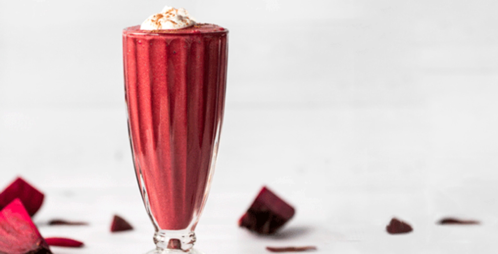 Red Velvet Coconut Beet Shake