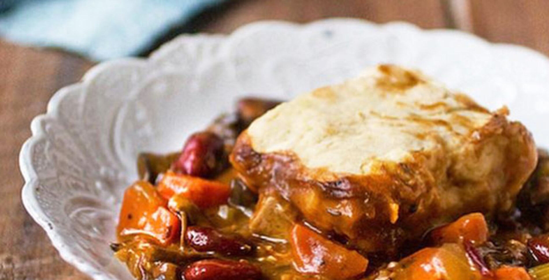 Isa Chandra Moskowitz's Irish Stout Stew With Fluffy Potato Biscuits